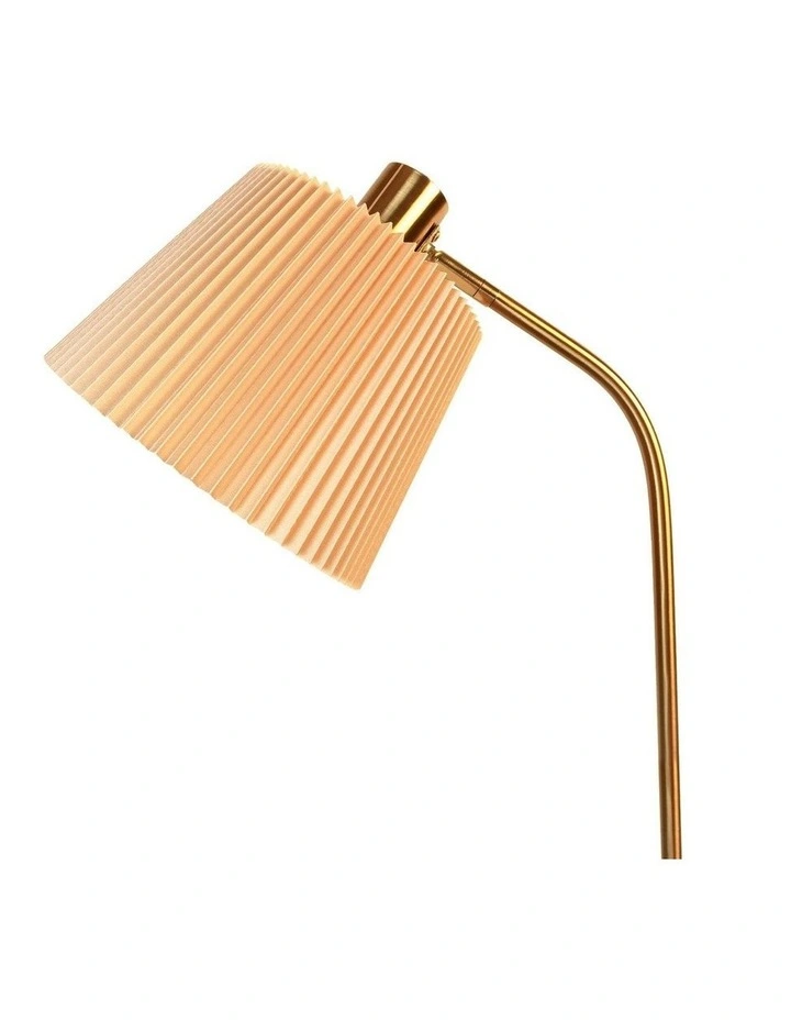 Ruston Floor Lamp in Gold image 4