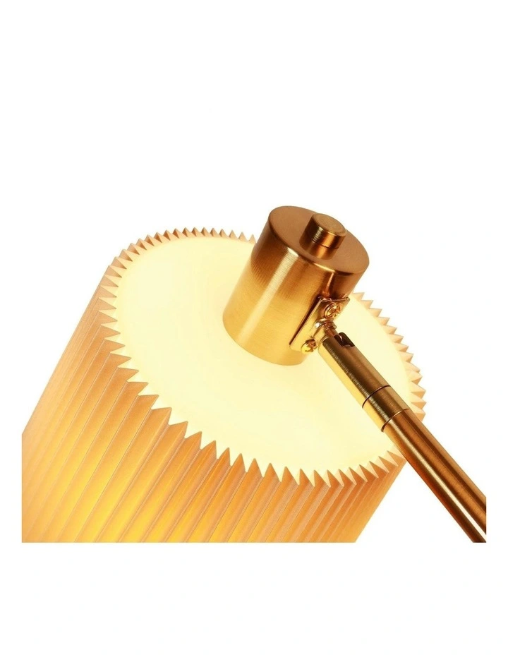 Ruston Floor Lamp in Gold image 7