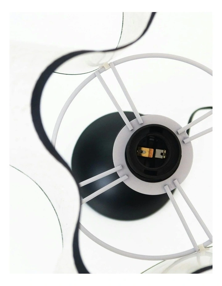 Wyatt Table Lamp in Black image 3