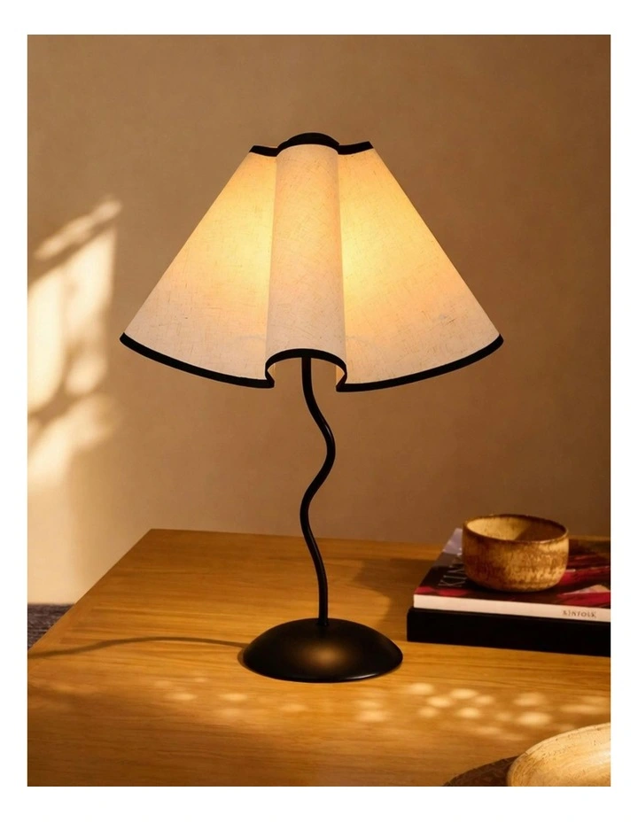 Wyatt Table Lamp in Black image 7