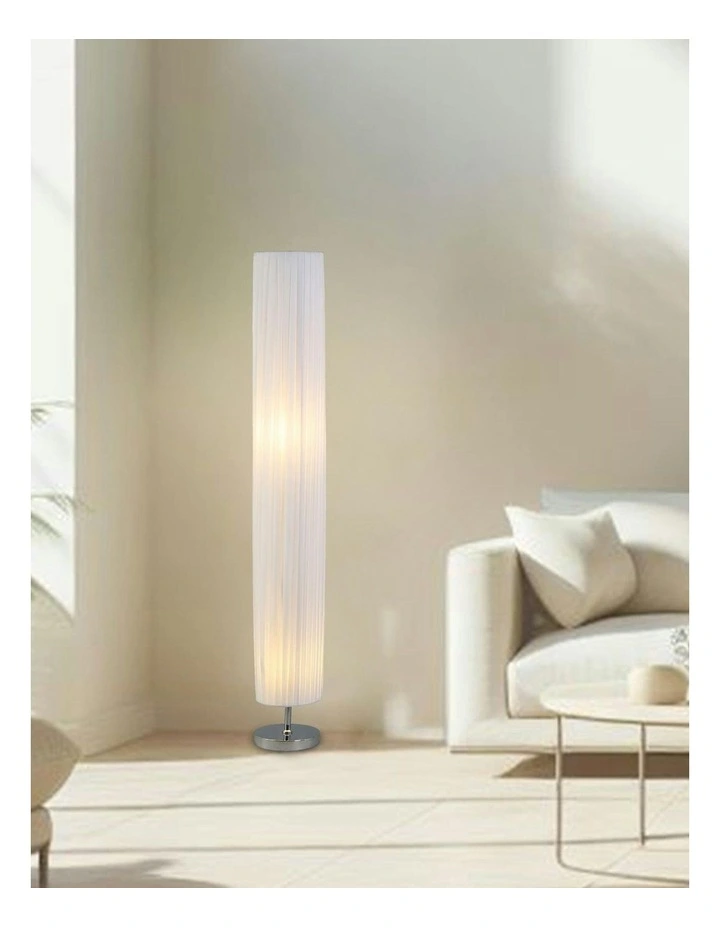 Shadea Floor Lamp in White image 3