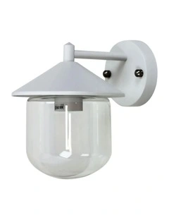 Monza Outdoor Wall Light in White