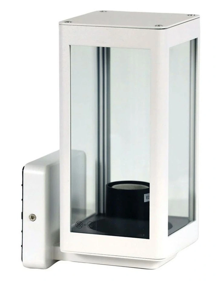 Portico Outdoor Wall Light in White image 1