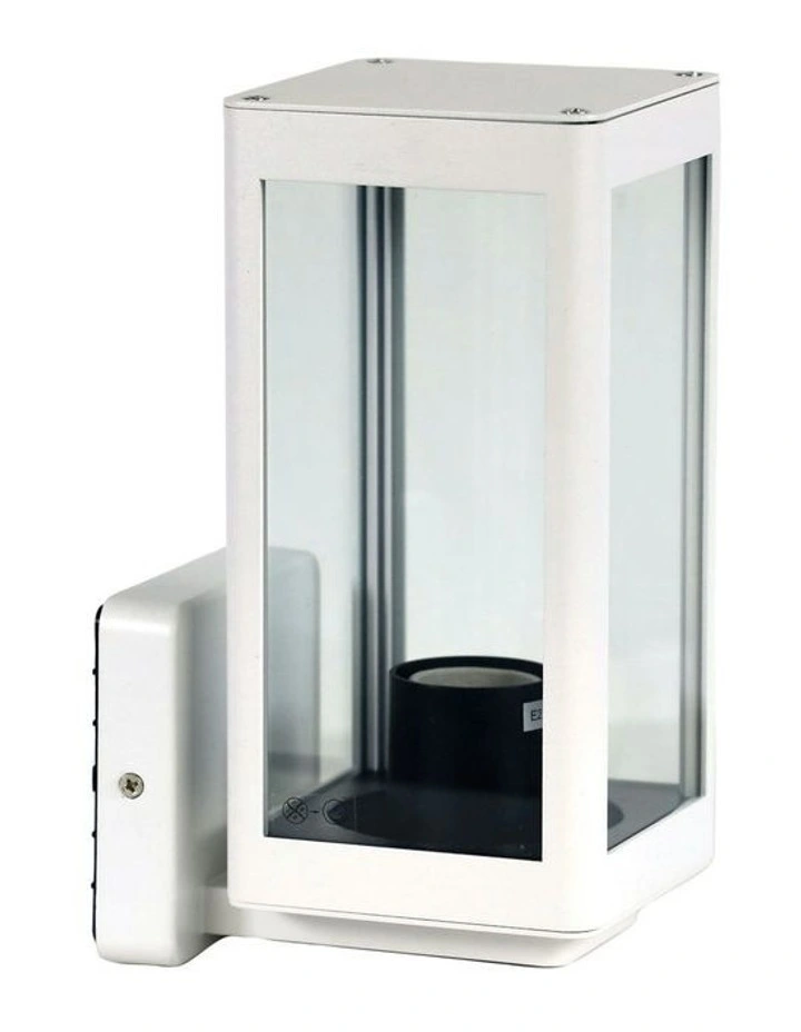 Portico Outdoor Wall Light in White image 1