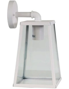 North Outdoor Wall Light in White