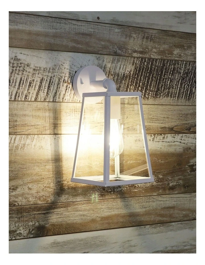 North Outdoor Wall Light in White image 3