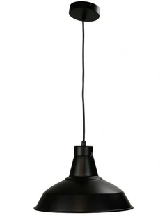 Warehouse Industrial Vintage Shade 31cm in Black