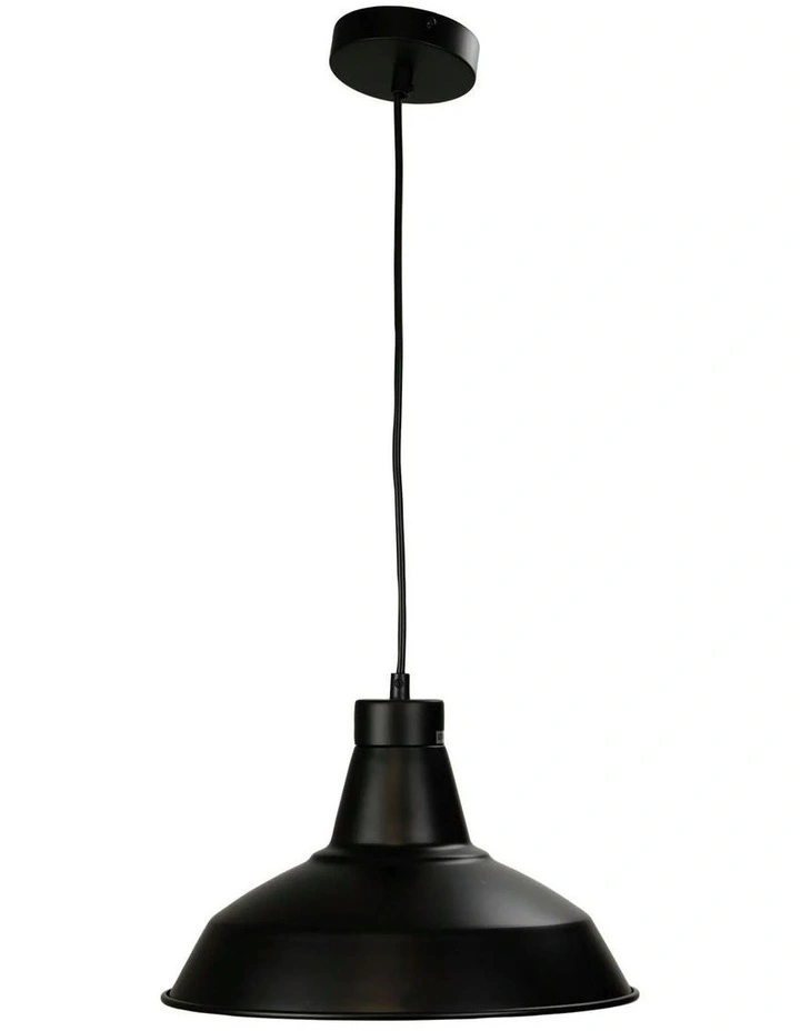Warehouse Industrial Vintage Shade 31cm in Black image 1
