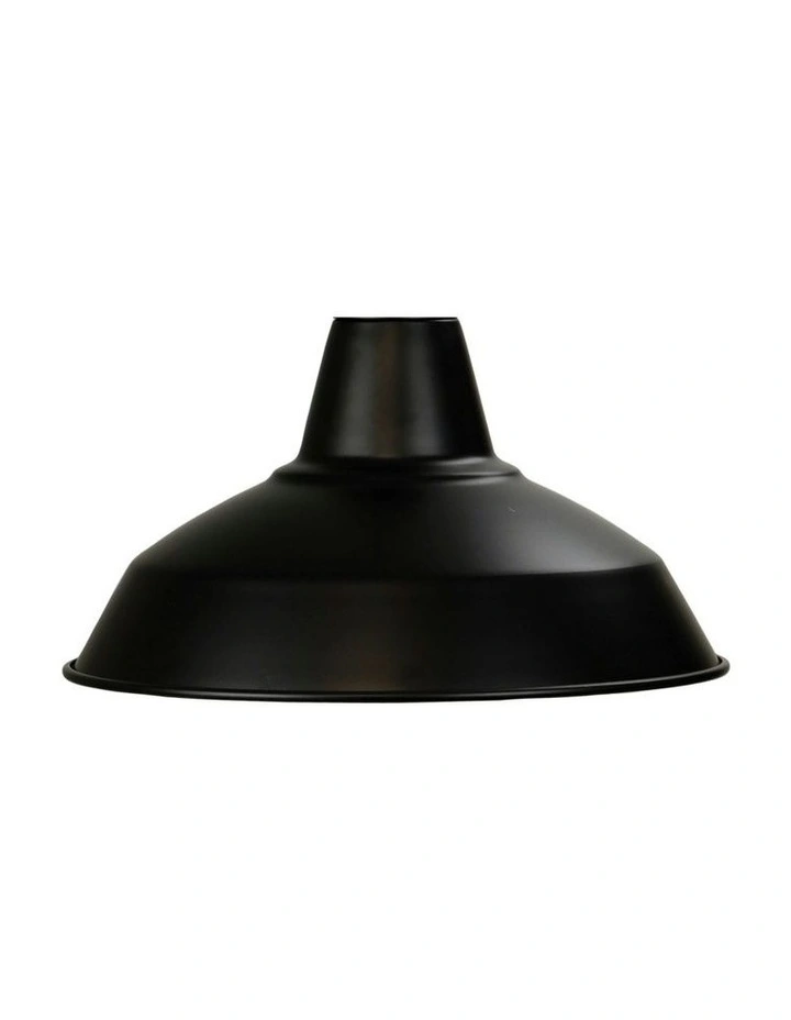 Warehouse Industrial Vintage Shade 31cm in Black image 1