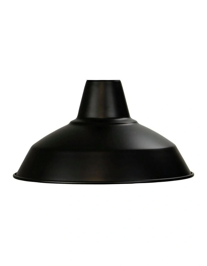 Warehouse Industrial Vintage Shade 31cm in Black image 3