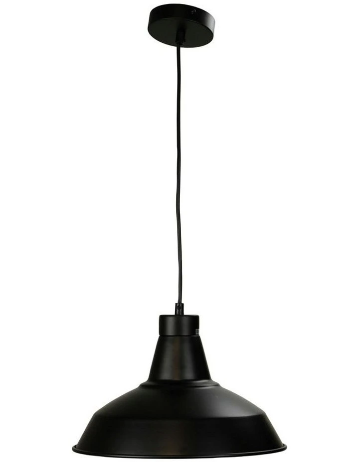 Warehouse Industrial Vintage Shade 31cm in Black image 3