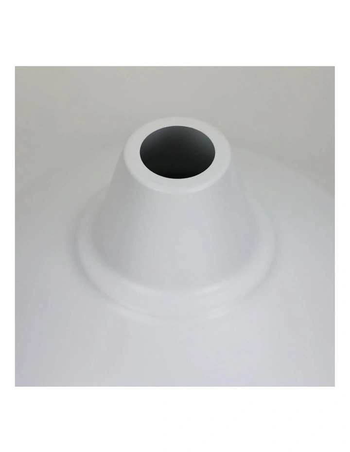 Warehouse Industrial Vintage Shade 31cm in White image 3
