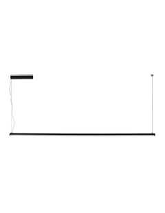 Shard Slimline Tricolour LED Pendant Light 1800cm in Black