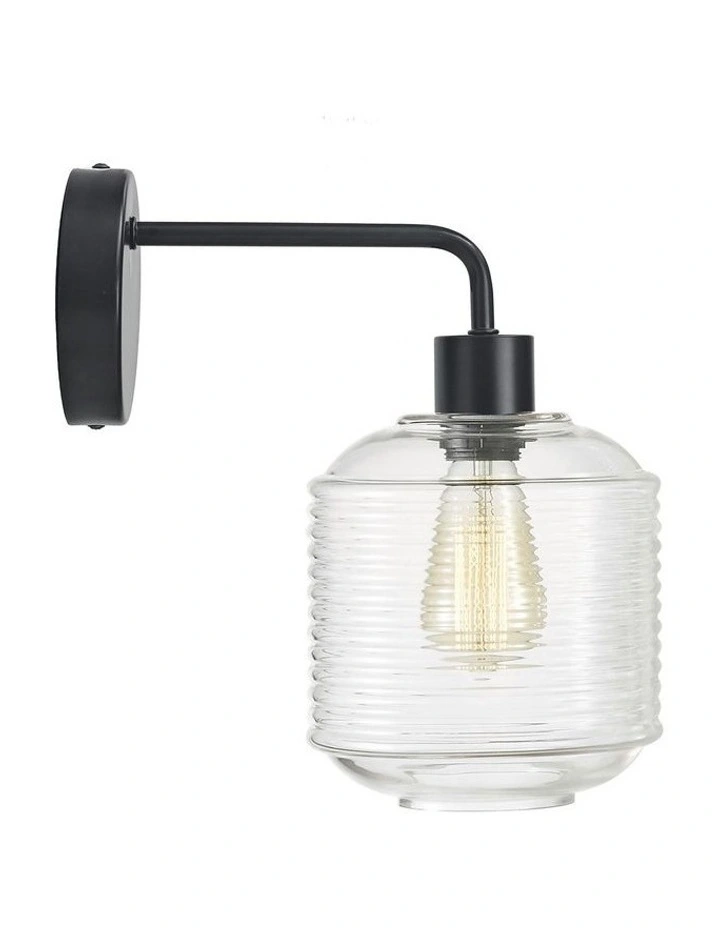 MarconiWall Sconce Light Clear Glass image 1