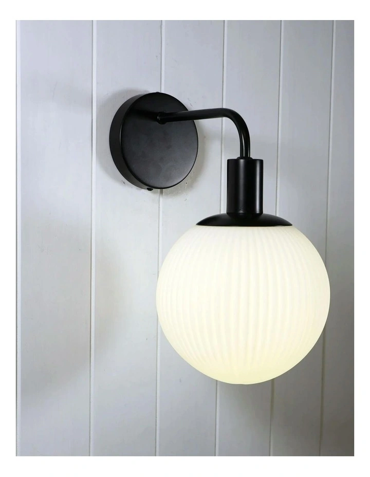 Legarno Wall Sconce Light Opal Glass image 2