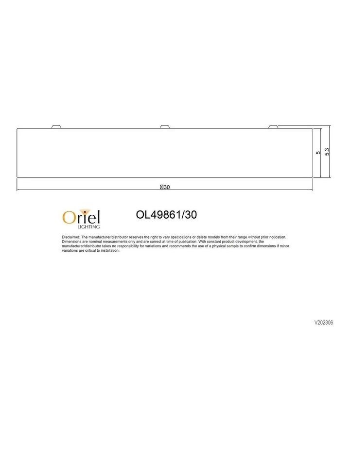Orbis Tricolour LED Ceiling Light 30cm in Black image 4