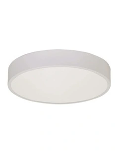 Orbis Tricolour LED Ceiling Light 30cm in White