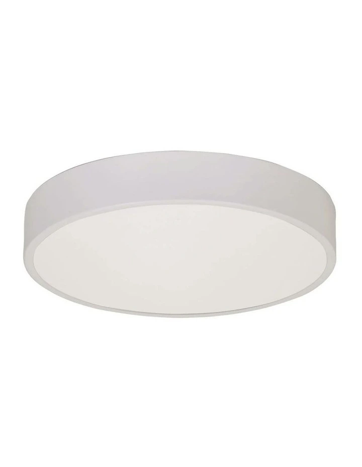 Orbis Tricolour LED Ceiling Light 30cm in White image 1