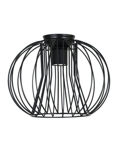 Malo Industrial Style DIY Shade 25cm in Black