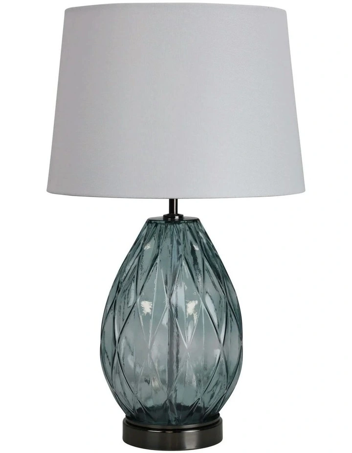 Venice Complete Table Lamp in Grey image 1