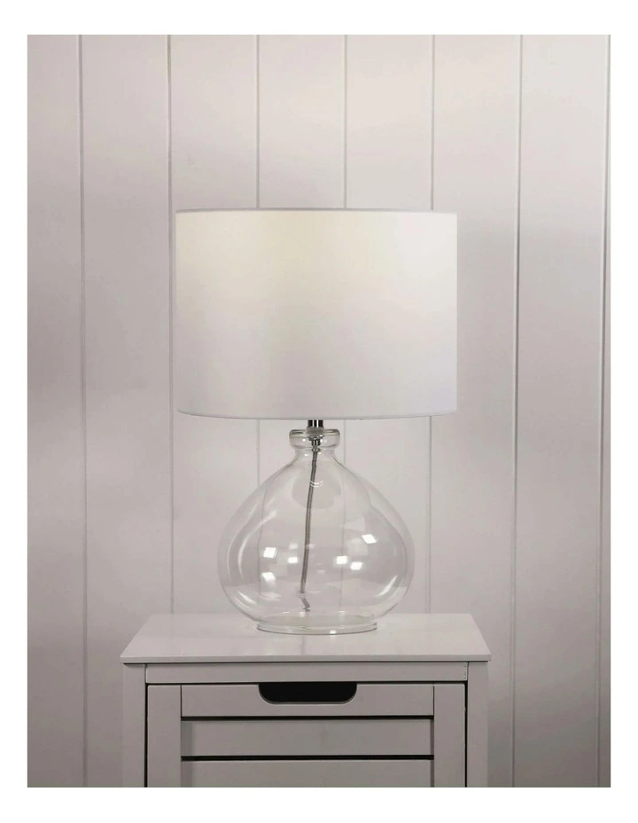 Melfi Glass Table Lamp in Clear image 2