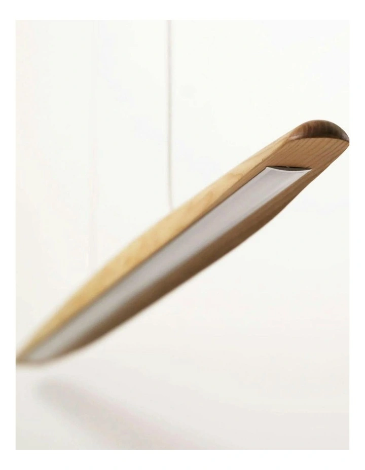Eastoft Tricolour LED Pendant Light Ash Wood image 5
