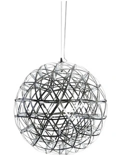 Spatial Geometric LED Pendant Light 55cm in Steel