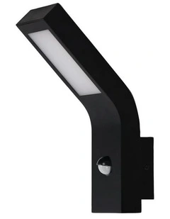Vanguard LED Outdoor Sensor Wall Light 240v in Black