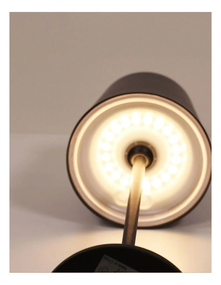 MindyRechargeable Touch Table Lamp in Black image 5