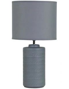 Jenny Ceramic Table Lamp in Grey
