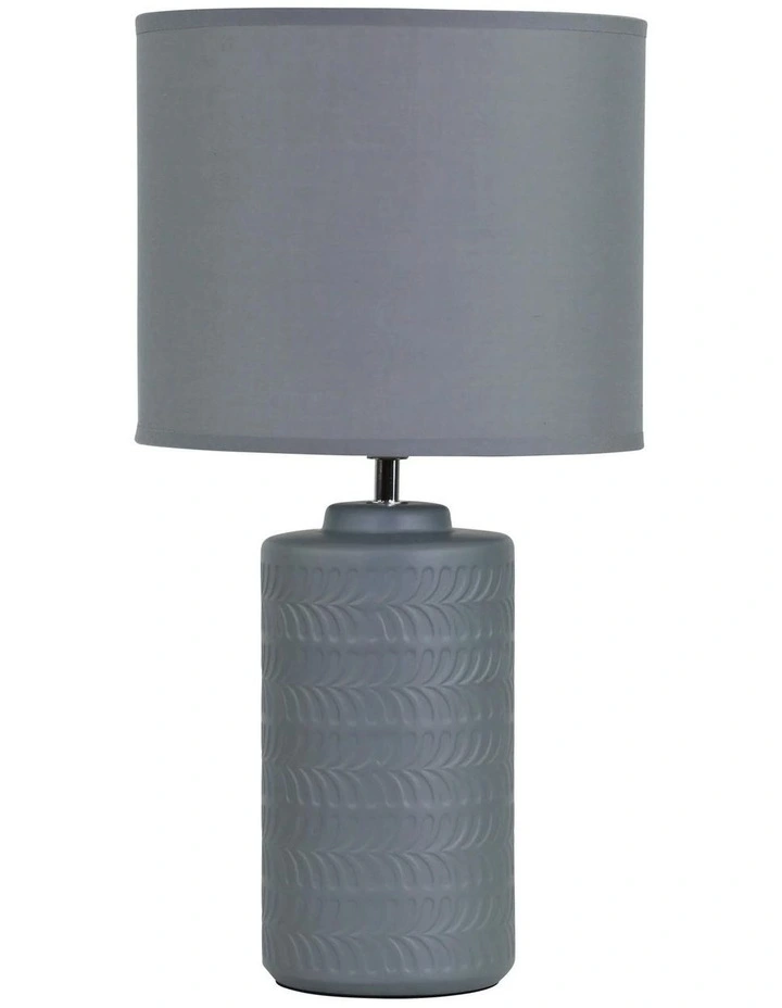 Jenny Ceramic Table Lamp in Grey image 1