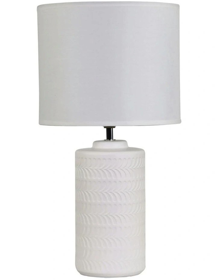 Jenny Ceramic Table Lamp in White image 3