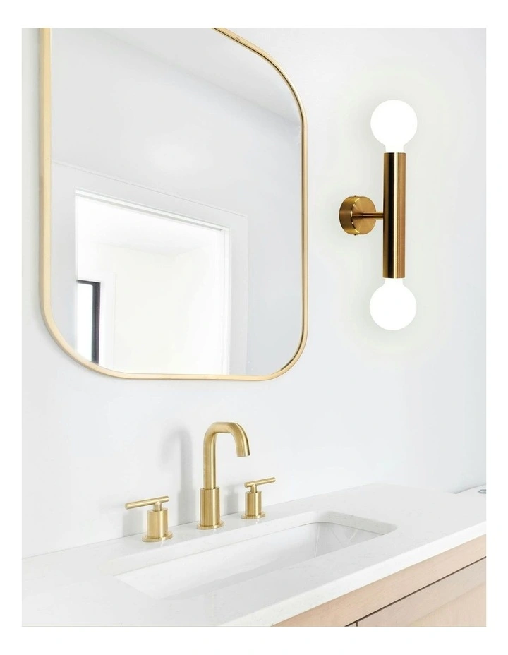 ToliTwin Wall Light 2lt in Satin Brass image 4