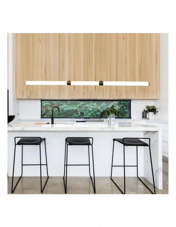 KallitaOpal Matt cm LED Pendant Light  150cm in Bronze image 3