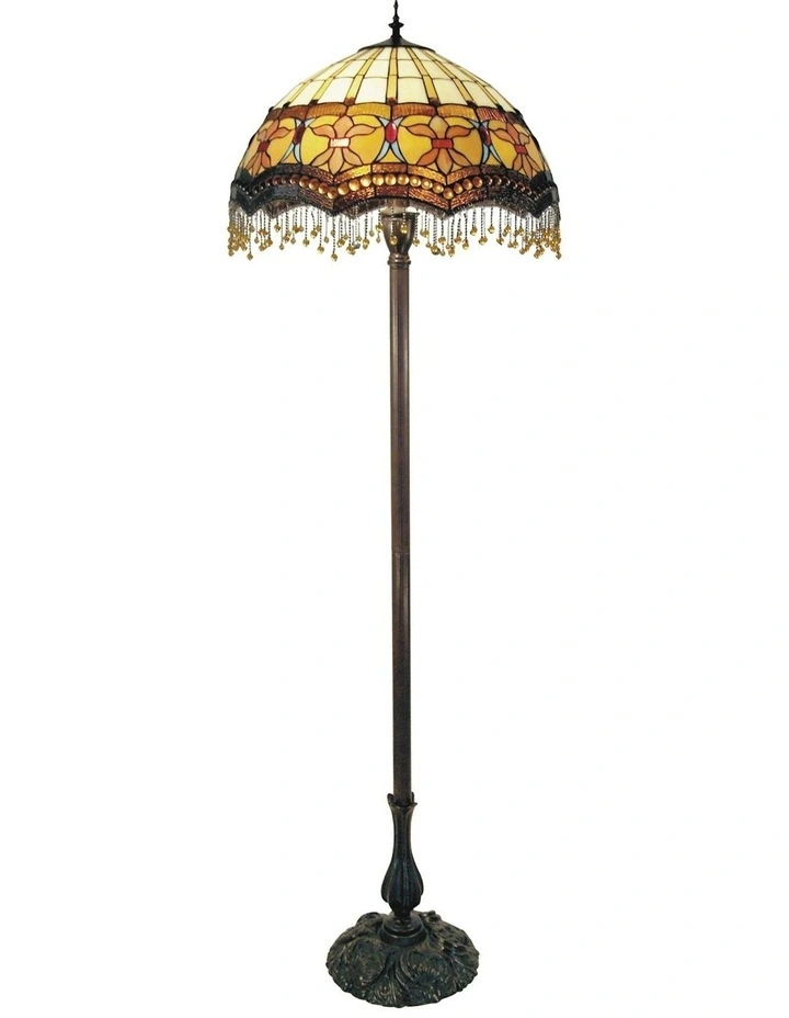 Madonna Beaded Floor Lamp in Multi image 1