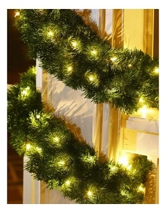Pre-lit Garland Small in Green