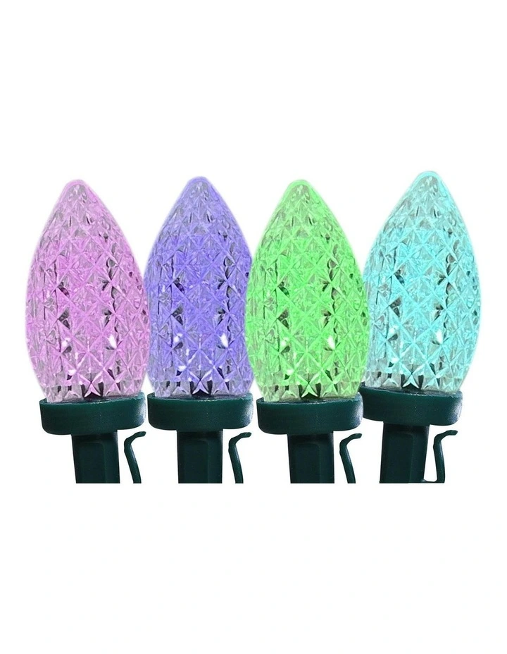 C9 Pinecone 50 Leds Connectable String Lights in Candy image 1