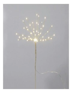 Battery Operated Micro Led Decorative Twig Firework in Gold