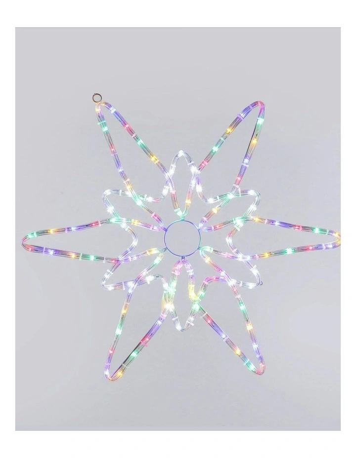 Led Northern Star Rope Light Silhouette in Multicolour image 1