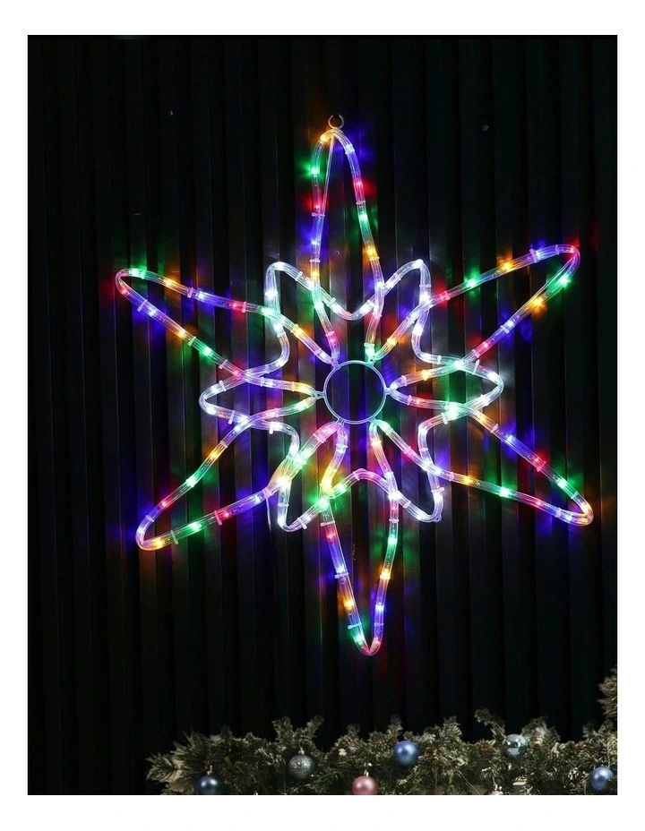 Led Northern Star Rope Light Silhouette in Multicolour image 3