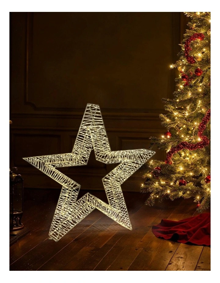 Led Pre-Lit Star Small in Multi image 2