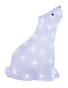 Acrylic Polar Bear in Multi