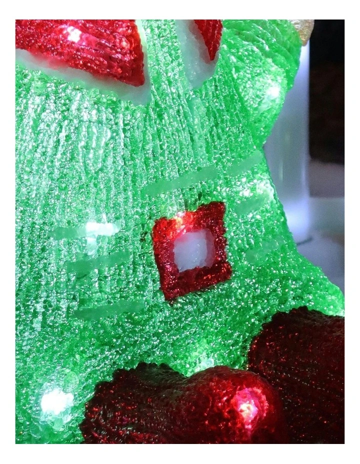 Acrylic Christmas Elf with Giftbox in Multi image 7