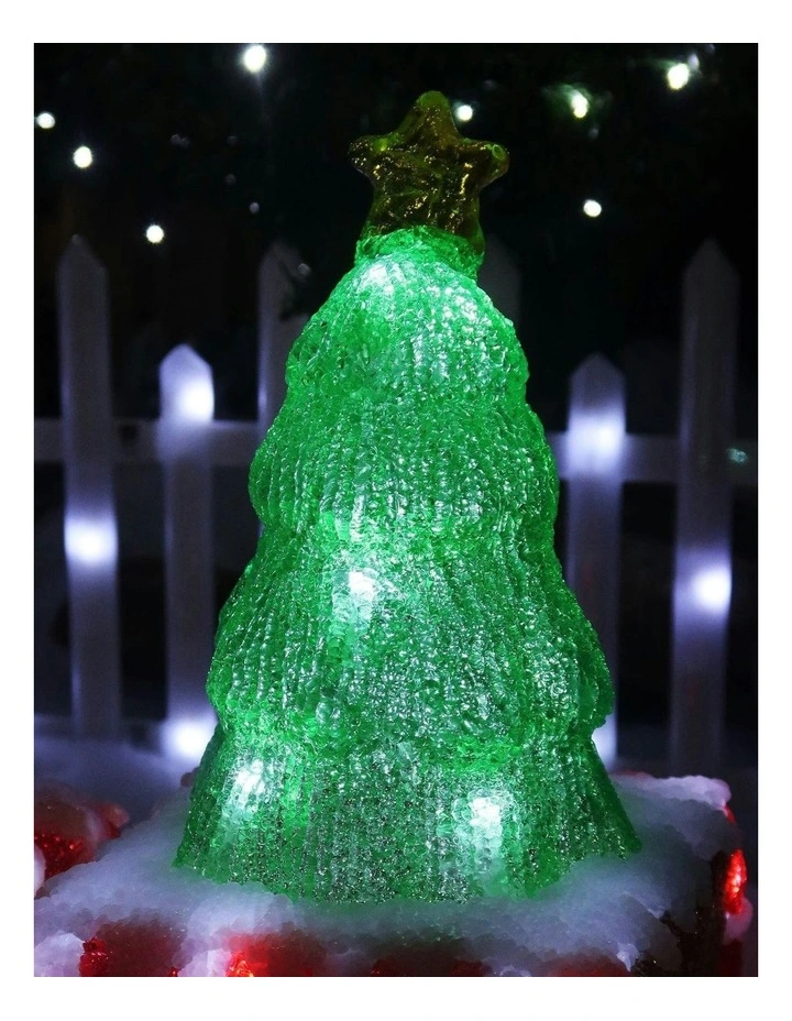 Acrylic Christmas Train in Multi image 2