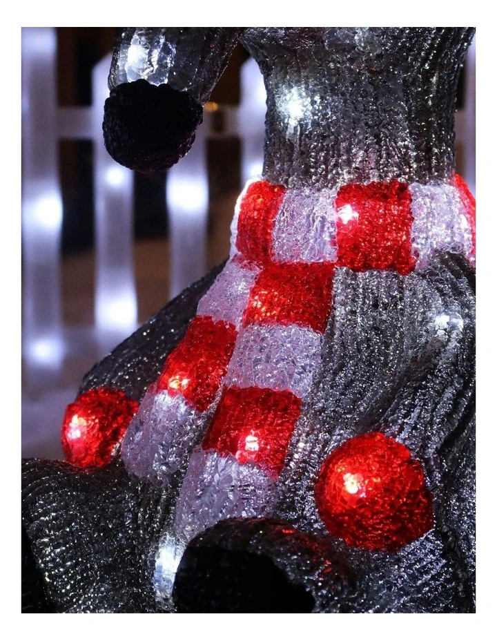 Acrylic Christmas Rat in Multi image 5