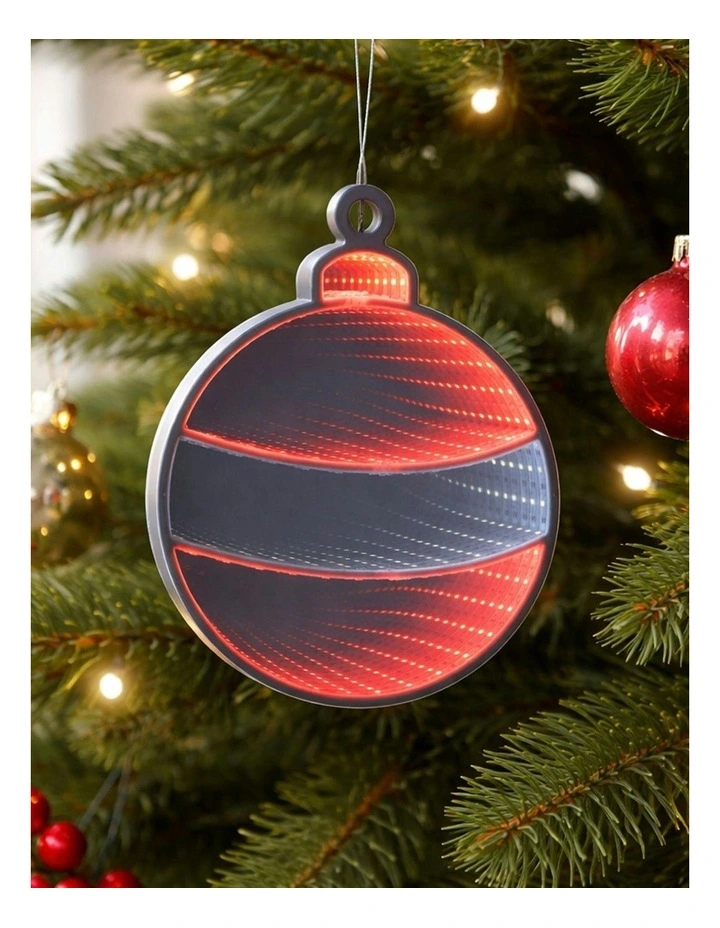 Infinity Hanging Christmas Bauble in Multi image 4