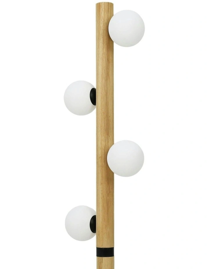 Evie Floor Lamp in Brown image 4