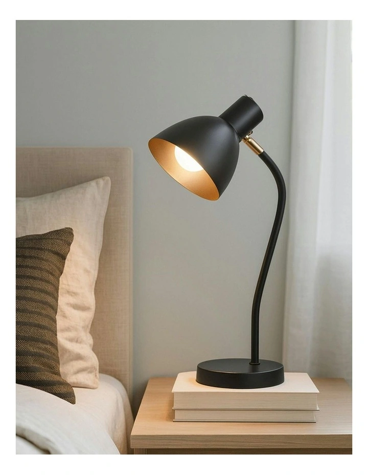 Eloise Touch Table Lamp in Black image 6