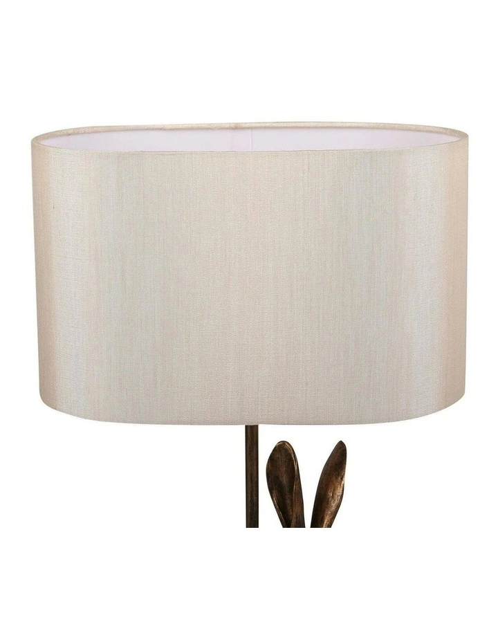 Rabbit Regal Table Lamp in Gold image 3