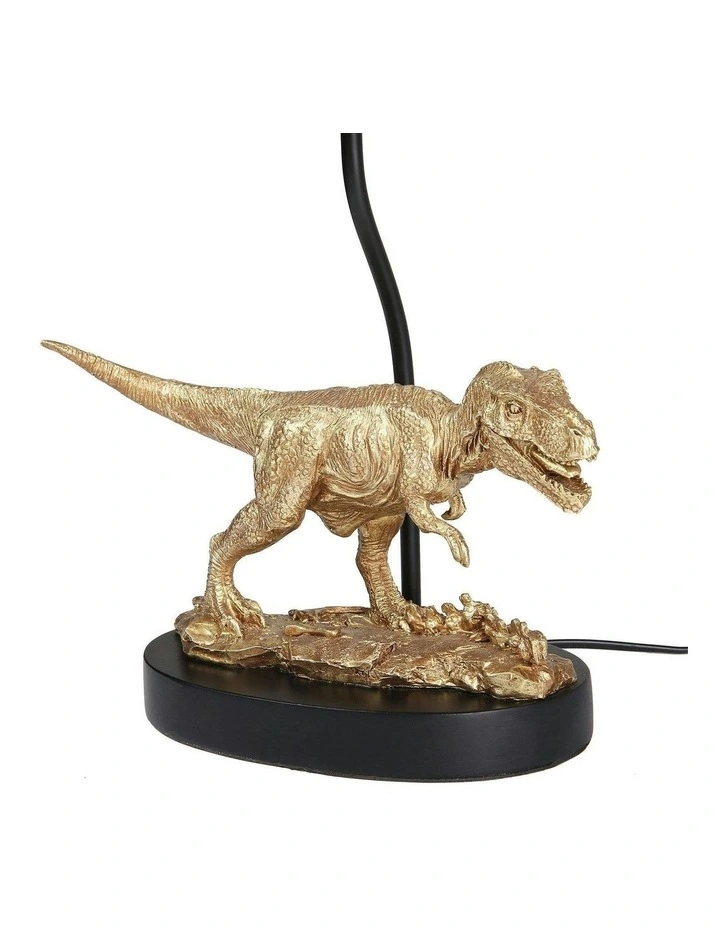 T-Rex Triumph Table Lamp in Gold image 4